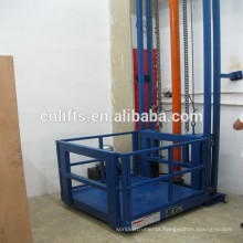 500kg capacity hydraulic vertical material lifts